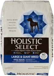 Holistic Select Large Breed Dog Food Chicken & Oatmeal, 30 lb