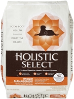 Holistic Select Weight Management Dog Food, 14 lb