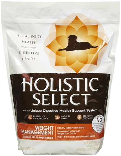 Holistic Select Weight Management Dog Food, 5.5 lb