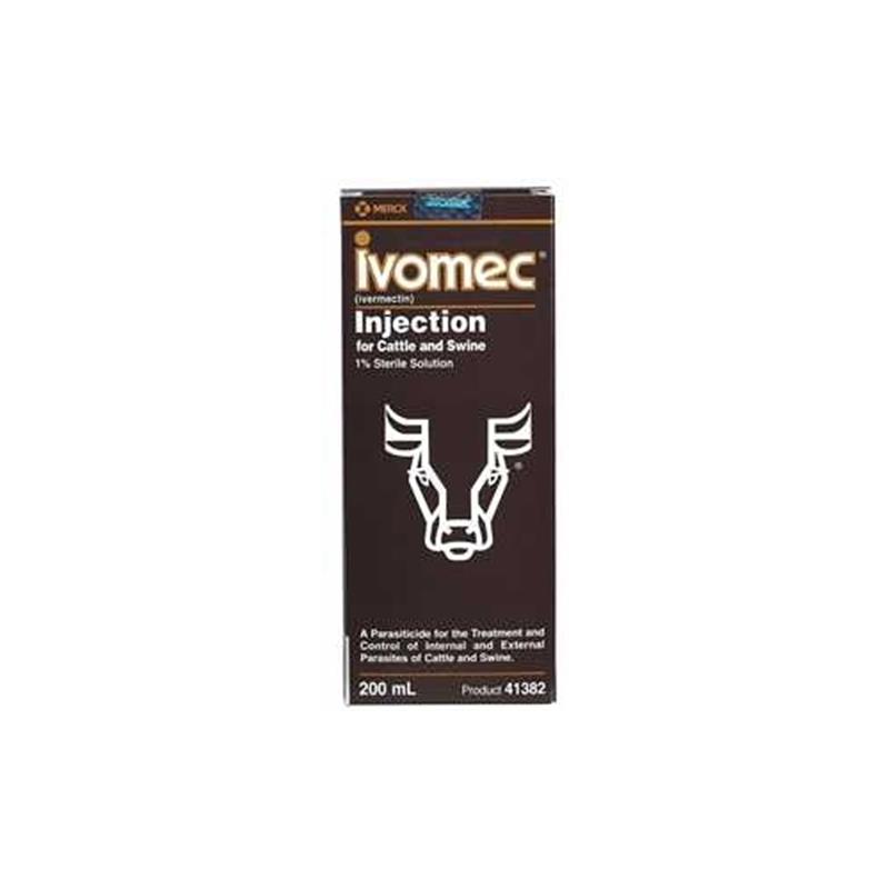 Ivomec 1% Injection, 200 ml