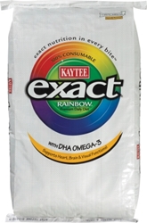 Kaytee Exact Rainbow Parrot Food Chunky, 20 lb