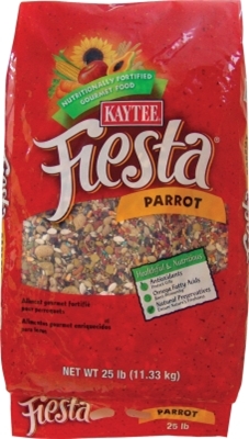 Kaytee Fiesta Parrot Food, 25 lb