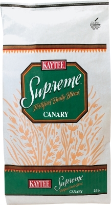 Kaytee Supreme Canary Food, 25 lb