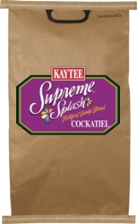 Kaytee Supreme Splash Cockatiel Food, 50 lb