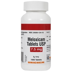 Meloxicam 7.5 mg, 100 Tablets