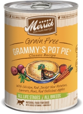 Merrick Grain Free Grammy's Pot Pie Canned Dog Food, 13.2 oz - 12 Pack