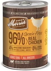 Merrick Grain Free Real Chicken Canned Dog Food, 13.2 oz - 12 Pack