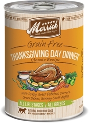 Merrick Grain Free Thanksgiving Day Dinner Canned Dog Food, 13.2 oz - 12 Pack