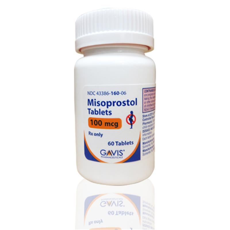 Misoprostol 100 mcg, 100 Tablets