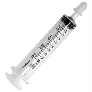 Monoject Oral Medication Syringe With Tip Cap, 3 mL (1/2 tsp)