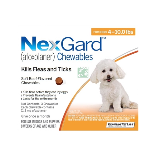 Nexgard for Dogs 60.1 - 121.0 lbs, 3 Month Supply