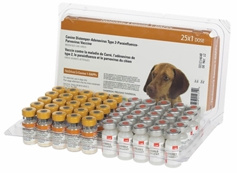 Nobivac Canine 1-DAPPv (5 Way) 25 ds tray