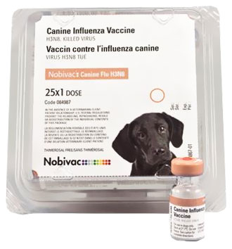 Nobivac Canine Influenza Vaccine H3N8 - 25 ds Tray