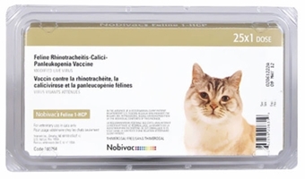 Nobivac Feline 1-HCP - 25 ds Tray
