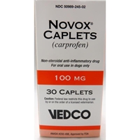 Novox 100 mg, 30 Caplets (Carprofen) : VetDepot.com
