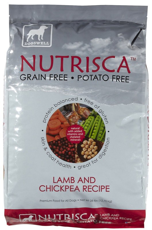 Nutrisca Lamb & Chickpea Dry Dog Food, 4 lb - 6 Pack