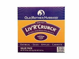 Old Mother Hubbard LivRCrunch Mini Dog Biscuits, 20 lb