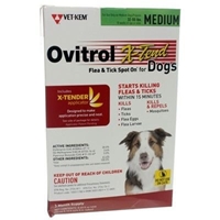 Ovitrol X-Tend for Medium Dogs 32-55 lbs, 3 Month (Green)