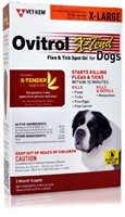 Ovitrol X-Tend for X-Large Dogs 81 lbs and Over, 3 Month (Orange)