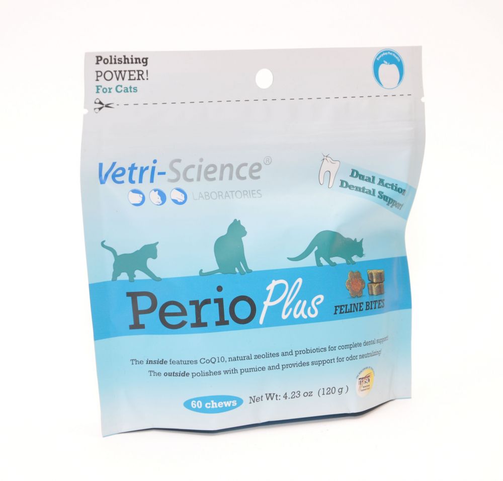 Perio Plus Feline Bites Dental Support, 60 Chews