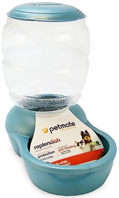 Petmate Replendish Feeder Light Blue, 2 lb