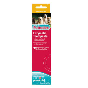 Petrodex Enzymatic Toothpaste for Dogs Poultry Flavor, 6.2 oz : VetDepot.com