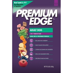 Premium Edge Adult Dog Lamb & Rice Formula Dog Food, 35 lb