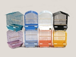 Prevue Hendryx Assorted Small Bird Cages, 12" x 9" x 16" - 8 Pack