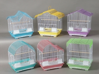 Prevue Hendryx Assorted Small Bird Cages, 14" x 11" x 16" - 6 Pack