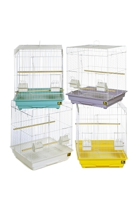 Prevue Hendryx Economy Tall Bird Cage, 18" x 18" x 24" - 4 Pack