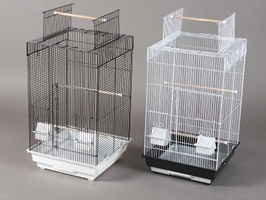 Prevue Hendryx Playtop Parakeet Cage, 16" x 16" x 26.5" - 4 Pack