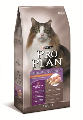 Pro Plan Hairball Management Cat Food, 3.5 lb - 6 Pack