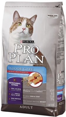 Pro Plan Indoor Care Cat Food Salmon & Rice, 3.5 lb - 6 Pack