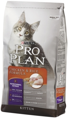 Pro Plan Kitten Food Chicken & Rice, 3.5 lb - 6 Pack