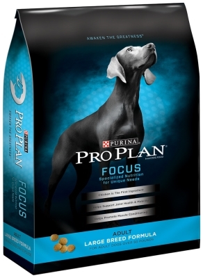 Pro Plan Large Breed Dog Food, 34 lb