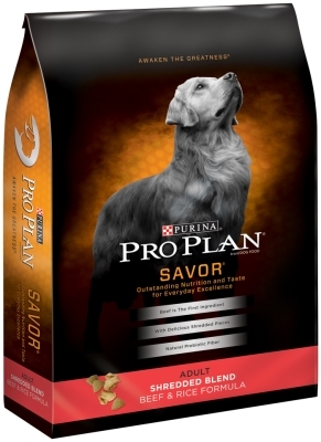 Pro Plan Shredded Blend Dog Food Beef & Rice, 18 lb