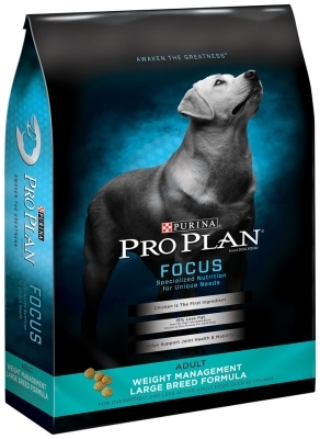 Pro Plan Weight Management Dog Food Chicken & Rice, 34 lb