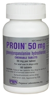 Proin 50 mg, 60 Chewable Tablets : VetDepot.com