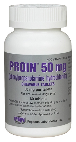 Proin 50 mg, 60 Chewable Tablets : VetDepot.com