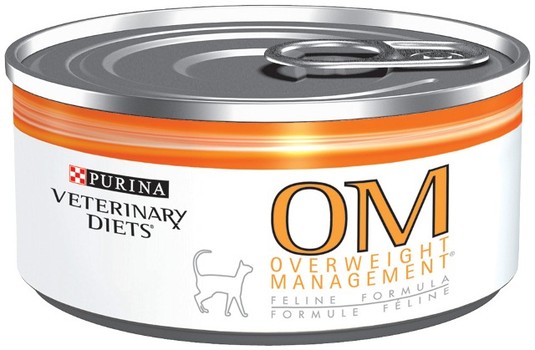 Purina OM Overweight Management Formula Canned Cat Food, 24 x 5.5 oz