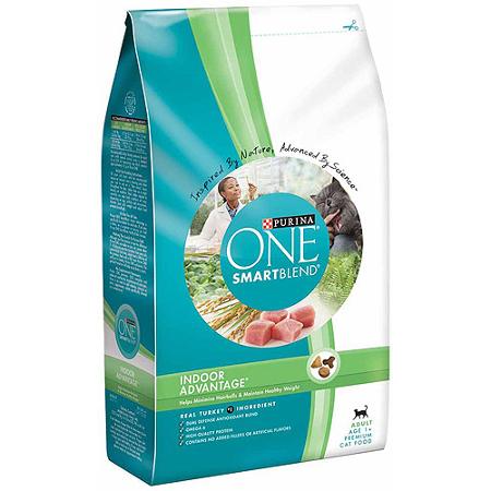 Purina One Hairball & Healthy Weight Cat Food, 3.5 lb - 6 Pack