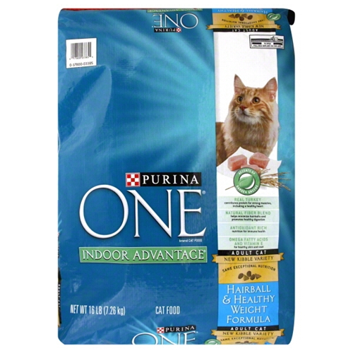 Purina One Hairball Formula Cat Food, 16 lb