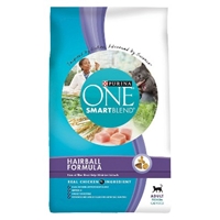 Purina One Hairball Formula Cat Food, 3.5 lb - 6 Pack