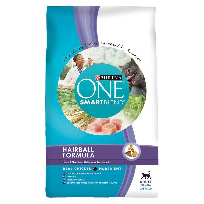 Purina One Hairball Formula Cat Food, 3.5 lb - 6 Pack