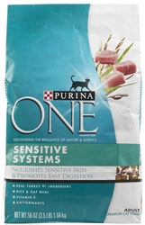 Purina One Sensitive Systems Cat Food, 16 lb