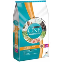 Purina One SmartBlend Cat Food Chicken & Rice, 16 lb