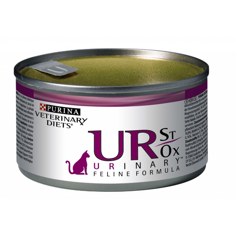 Purina UR St/Ox Urinary Formula Canned Cat Food, 24 x 5.5 oz