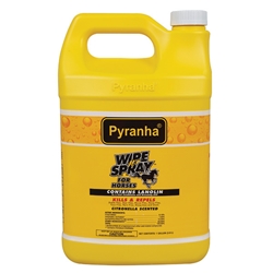 Pyranha Wipe N Spray for Horses, 1 gal