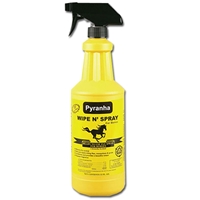 Pyranha Wipe N Spray for Horses, 32 oz