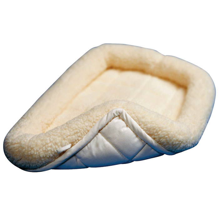 Quiet Time Bolster Bed Sheepskin, 48" x 30"